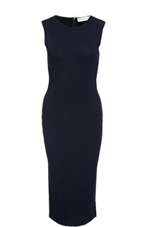 Платье-футляр на молнии с круглым вырезом Victoria Beckham