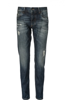 Джинсы с потертостями Dolce &amp; Gabbana