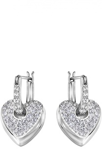 Серьги Even Dangling с подвесками Swarovski