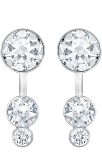 Серьги Slake Dot с подвесками Swarovski