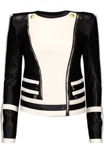 Кожаная куртка Balmain