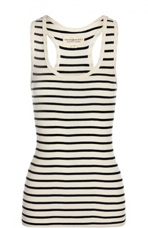 Хлопковый топ без рукавов в полоску Denim&Supply by Ralph Lauren