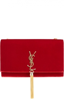 Сумка Monogram Kate из бархата Saint Laurent