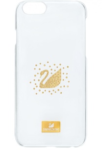 Чехол Swan Golden для iPhone 6/6S Swarovski