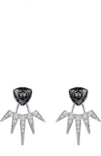 Серьги Fantastic с подвесками Swarovski