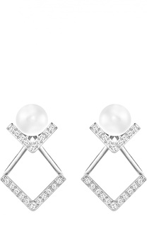 Серьги Edify с подвесками Swarovski