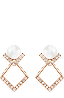 Серьги Edify с подвесками Swarovski