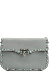 Сумка Rockstud Rolling с вышитым ремнем Valentino