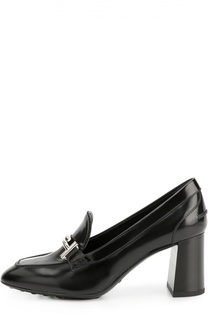 Кожаные туфли с пряжкой Tod’s