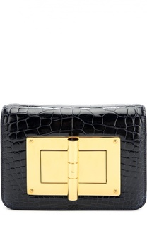Сумка Natalia Medium из кожи аллигатора Tom Ford