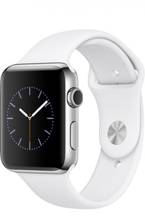 Apple Watch Series 2 42mm Silver Stainless Steel Case with Sport Band Apple
