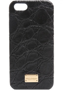 Чехол для iPhone SE/5s/5 из кожи крокодила Dolce &amp; Gabbana