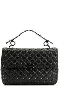 Сумка Rockstud Spike large c металлическими шипами Valentino
