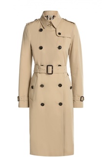 Двубортный тренч с поясом Burberry