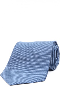 Шелковый галстук с узором Brioni