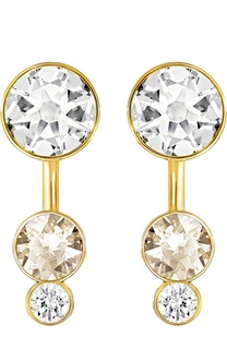 Серьги Slake Dot с подвесками Swarovski