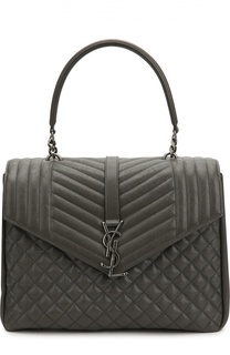 Сумка Monogram Envelope large из стеганой кожи Saint Laurent