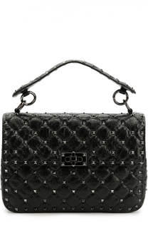 Сумка Rockstud Spike medium c металлическими шипами Valentino