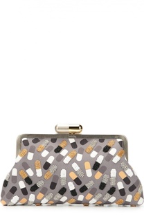 Клатч Pop Pill с вышивкой бисером Sarah’s Bag