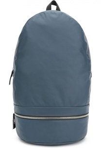 Кожаный рюкзак с отделкой из шерсти Z Zegna