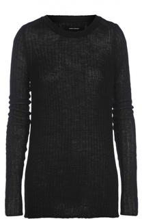 Удлиненный пуловер фактурной вязки с круглым вырезом Isabel Marant
