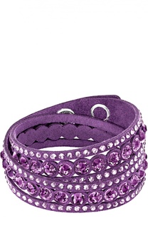 Браслет Slake Dot Purple Swarovski