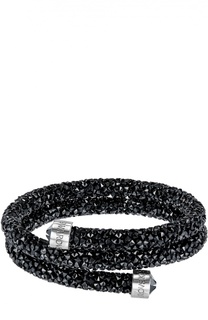 Жесткий браслет Crystaldust Double Swarovski