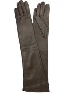 Длинные кожаные перчатки Sermoneta Gloves