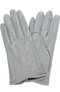 Кожаные перчатки с металлическими заклепками Sermoneta Gloves