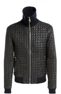 Стеганая куртка на молнии с воротником-стойкой Dolce &amp; Gabbana