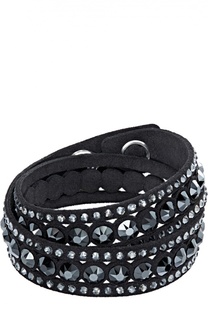 Браслет Slake Dot Black Swarovski