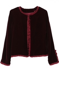 Жакет с контрастной отделкой Lanvin