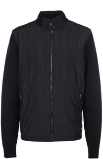 Шерстяная куртка с воротником-стойкой Z Zegna