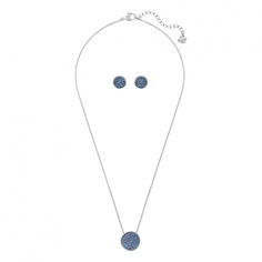Комплект Fun из кулона и серег Swarovski