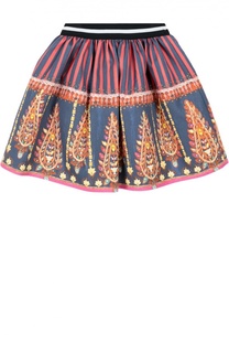 Хлопковая юбка с принтом Stella Jean