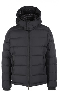 Стеганый пуховик с капюшоном Moncler