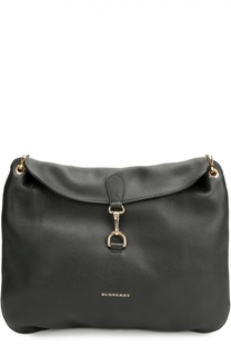 Кожаная сумка Cornwall Medium с отделкой из клетчатого текстиля Burberry