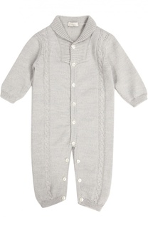 Комбинезон фактурной вязки из шерсти Baby T