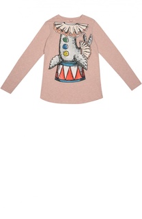 Футболка с длинным рукавом и принтом Stella McCartney