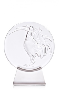 Пресс-папье "Петух" на подставке Lalique