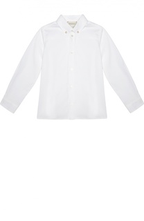 Рубашка с воротником button-down Gucci