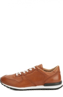 Кожаные кроссовки на шнуровке Tod’s