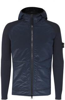 Кардиган на молнии с капюшоном Stone Island