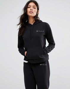 Худи из мягкого флиса Jack Wills Hockerton - Серый