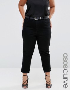 Черные джинсы слим в винтажном стиле ASOS CURVE Farleigh - Черный