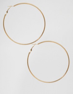 Серьги-кольца Reclaimed Vintage - Золотой