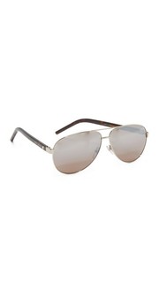 Удобные зеркальные солнцезащитные очки-авиаторы Marc Jacobs