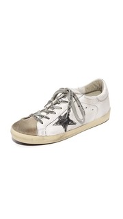 Кроссовки Superstar White Flag Golden Goose