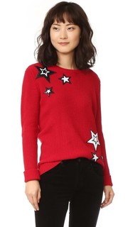 Свитер Prim со звездами из блесток Rebecca Minkoff