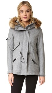 Короткое шерстяное пальто Delancey Sam.
